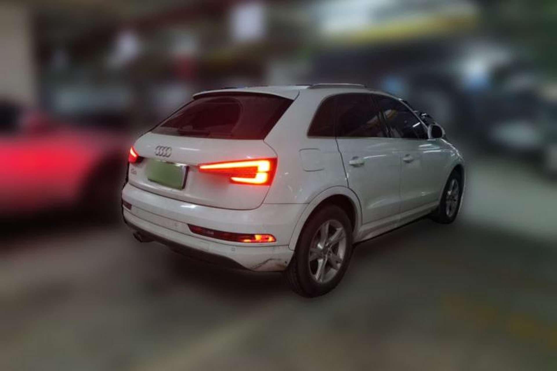 Used Audi Q3 2018 30th Anniversary Edition 30 TFSI Fashion Model Rear Right 45 Deg