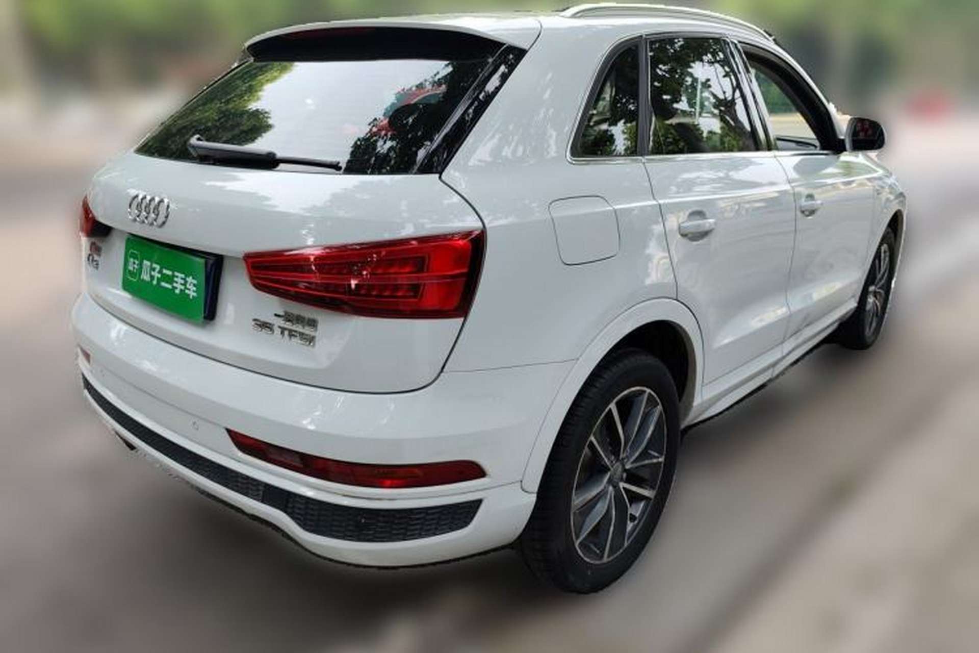 Used Audi Q3 2018 30th Anniversary Edition 35 TFSI Sport Model Rear Right 45 Deg
