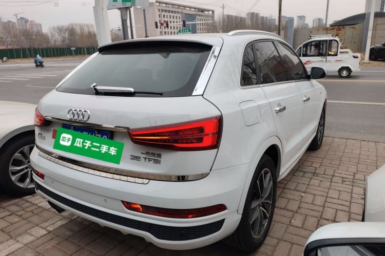 Used Audi Q3 2018 30th Anniversary Edition 35 TFSI Sport Model Rear Right 45 Deg