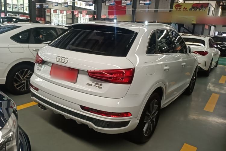 Used Audi Q3 2018 30th Anniversary Edition 35 TFSI Sport Model Rear Right 45 Deg