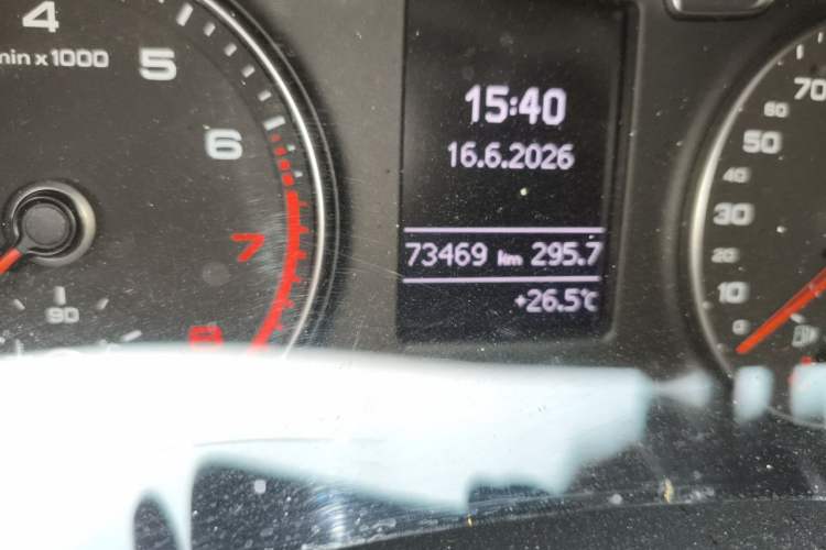 Used Audi Q3 2018 30th Anniversary Edition 30 TFSI Fashion Model Odometer Close Up
