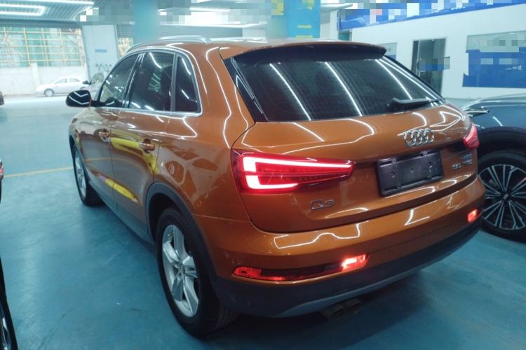 Used Audi Q3 2018 30th Anniversary Edition 30 TFSI Fashion Model Rear Left 45 Deg