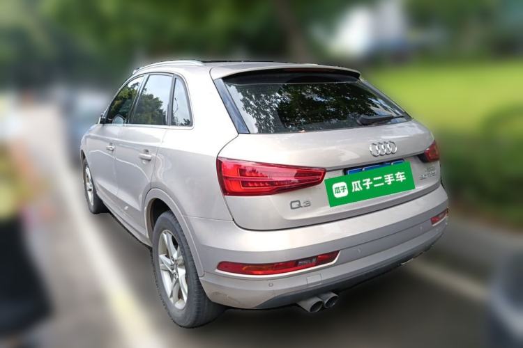 Used Audi Q3 2018 30th Anniversary Edition 30 TFSI Fashion Model Rear Left 45 Deg