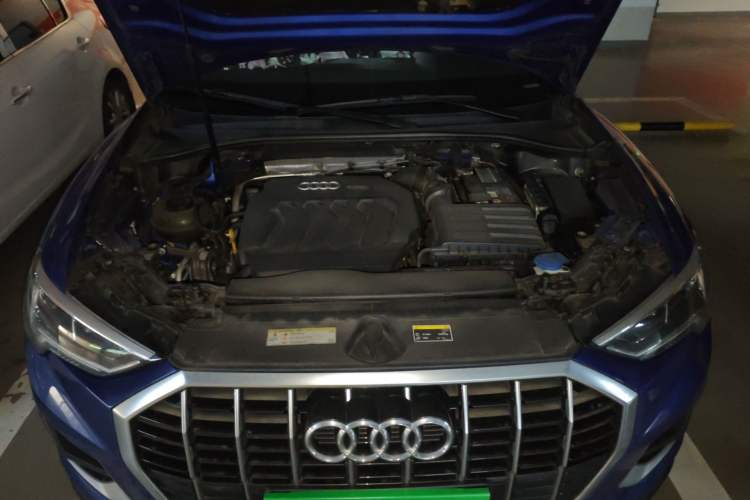 Used Audi Q3 2019 40 TFSI Fashionable and Elegant Model Engine Bay