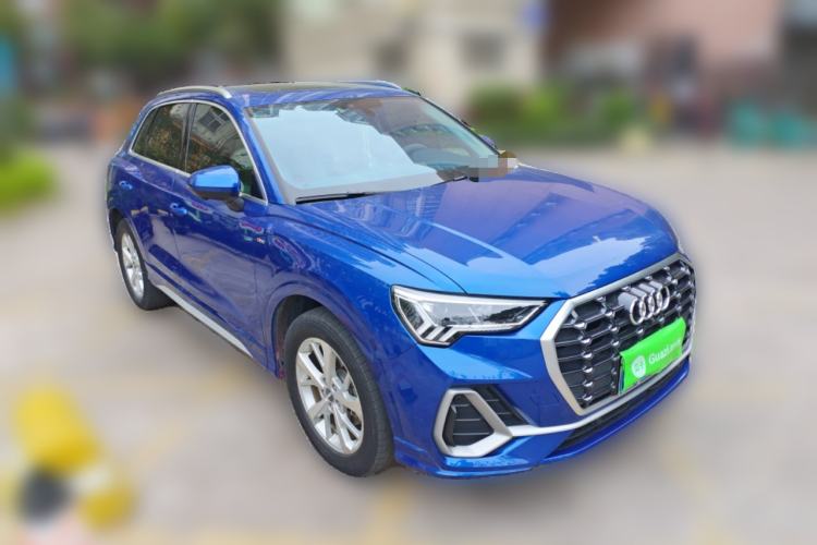 Used Audi Q3 2019 35 TFSI Advanced Dynamic Edition Front Right 45 Deg