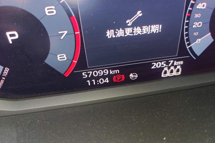 Used Audi Q3 2019 35 TFSI Fashion Dynamic Model Odometer Close Up
