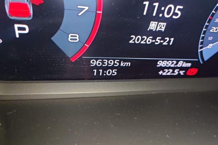 Used Audi Q3 2019 35 TFSI Fashion Dynamic Model Odometer Close Up