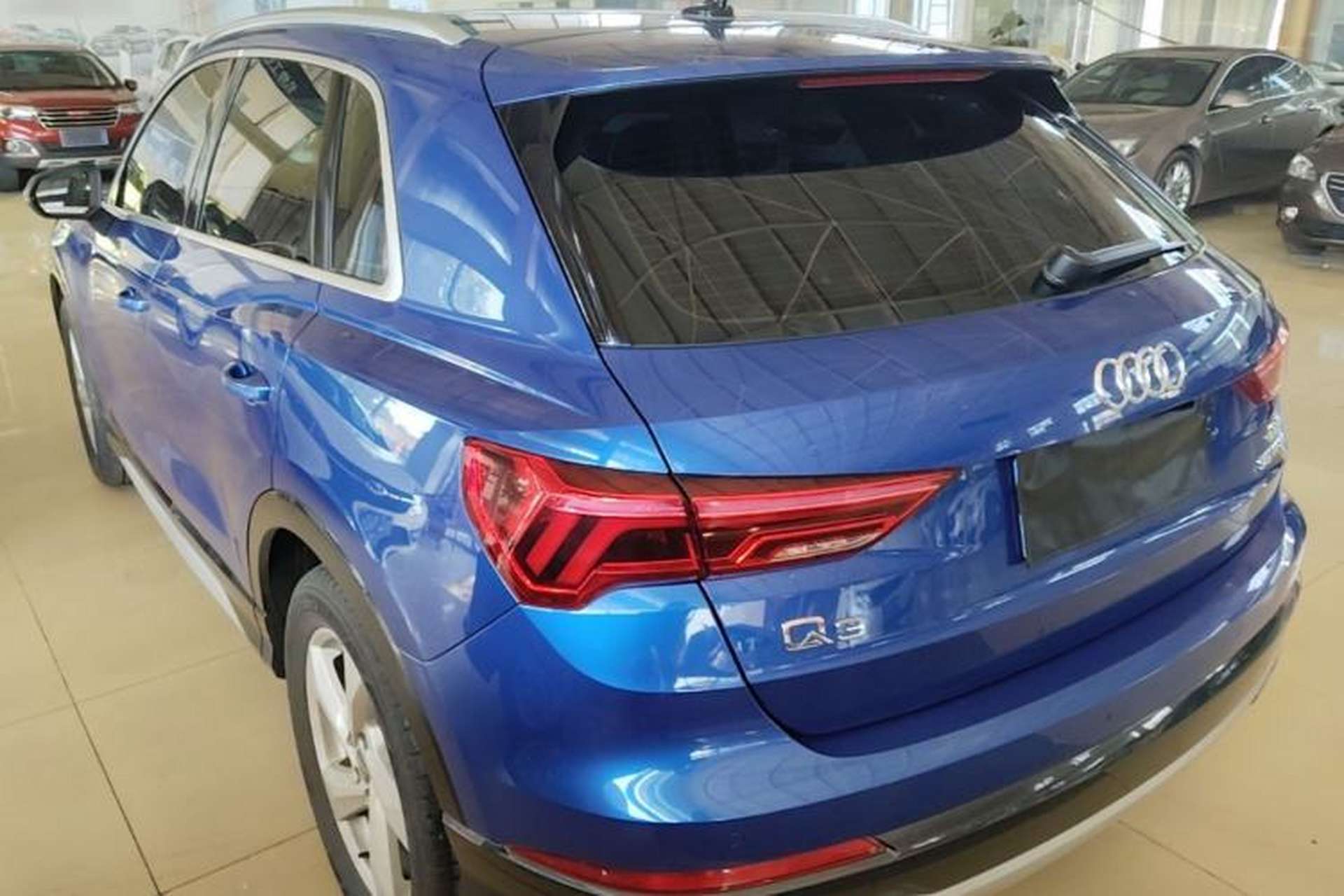 Used Audi Q3 2019 35 TFSI Advanced Style Edition Rear Left 45 Deg