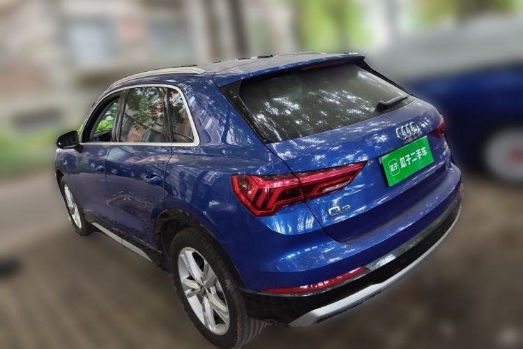 Used Audi Q3 2019 35 TFSI Fashionable and Elegant Model Rear Left 45 Deg