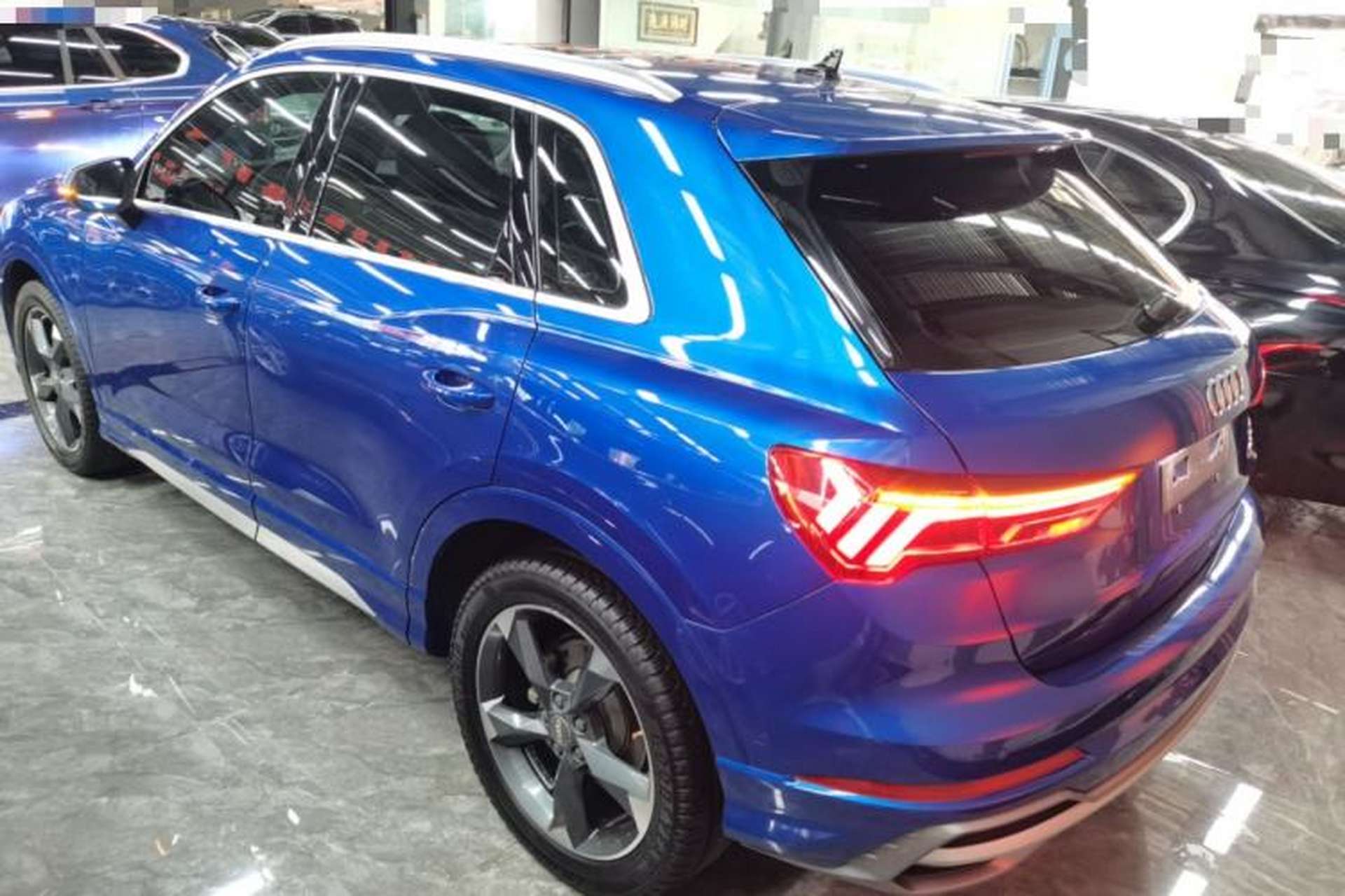Used Audi Q3 2019 40 TFSI Fashion Dynamic Model Rear Left 45 Deg