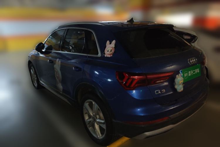 Used Audi Q3 2019 40 TFSI Fashionable and Elegant Model Rear Left 45 Deg