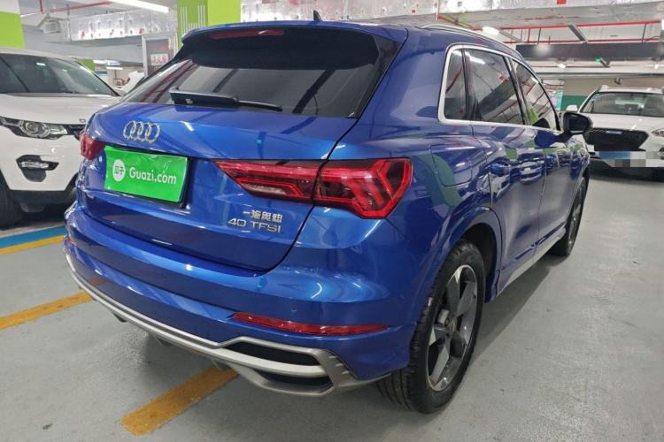 Used Audi Q3 2019 40 TFSI Fashion Dynamic Model Rear Right 45 Deg