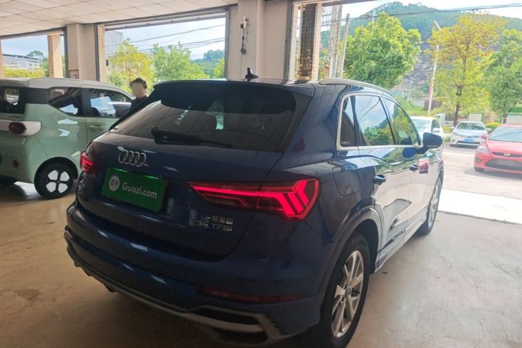 Used Audi Q3 2019 35 TFSI Advanced Dynamic Edition Rear Right 45 Deg