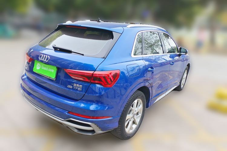 Used Audi Q3 2019 35 TFSI Advanced Dynamic Edition Rear Right 45 Deg