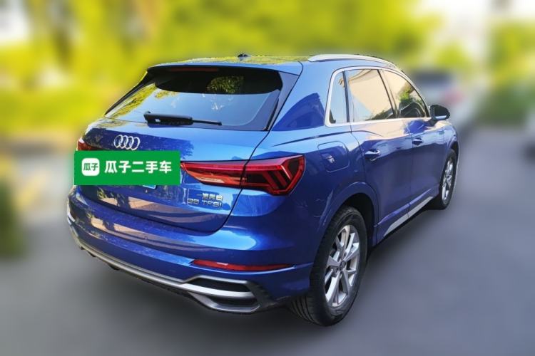 Used Audi Q3 2019 35 TFSI Advanced Dynamic Edition Rear Right 45 Deg