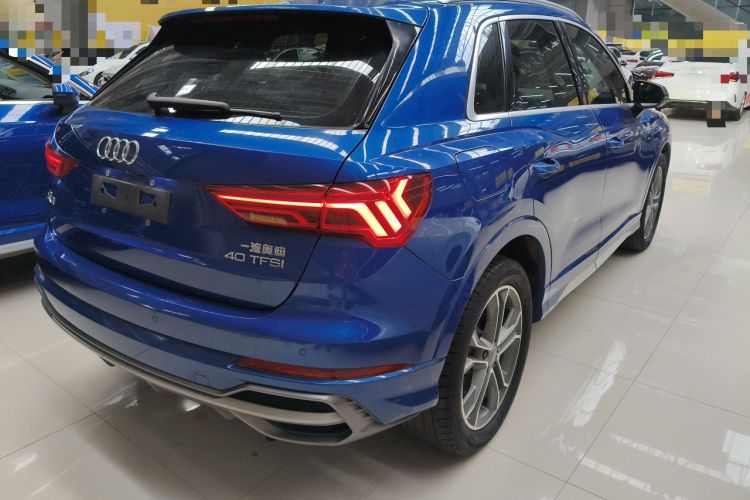 Used Audi Q3 2019 40 TFSI Fashion Dynamic Model Rear Right 45 Deg
