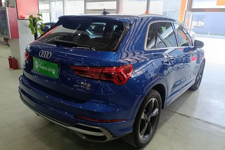 Used Audi Q3 2019 40 TFSI Fashion Dynamic Model Rear Right 45 Deg