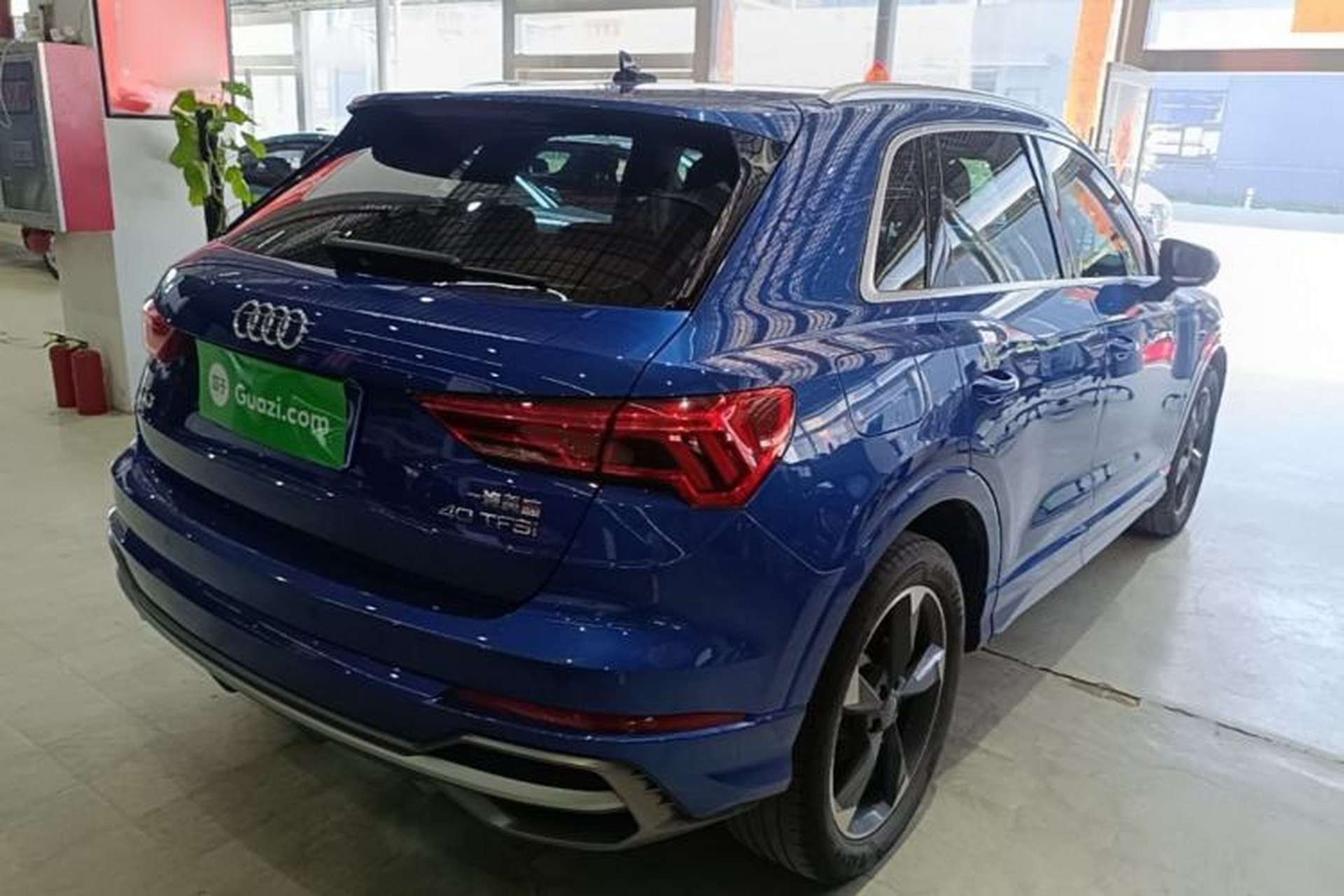 Used Audi Q3 2019 40 TFSI Fashion Dynamic Model Rear Right 45 Deg