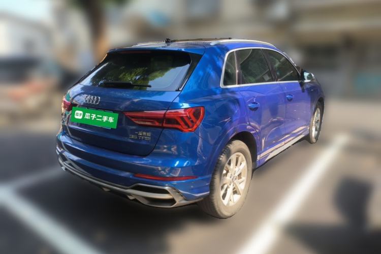 Used Audi Q3 2019 35 TFSI Advanced Dynamic Edition Rear Right 45 Deg