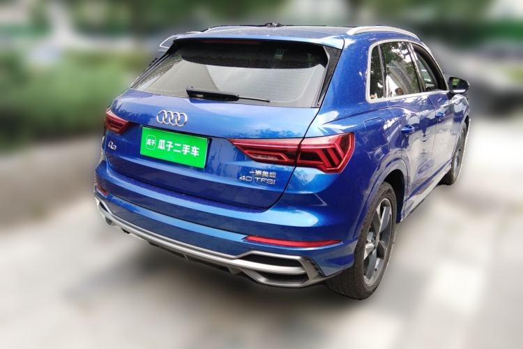 Used Audi Q3 2019 40 TFSI Fashion Dynamic Model Rear Right 45 Deg