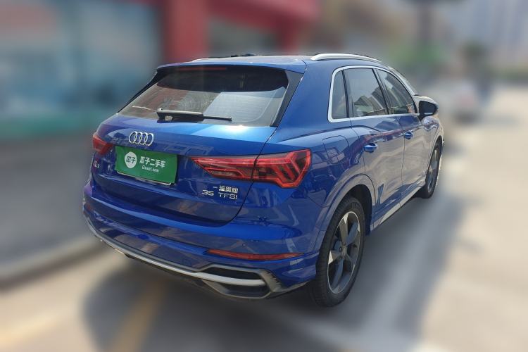 Used Audi Q3 2019 35 TFSI Fashion Dynamic Model Rear Right 45 Deg