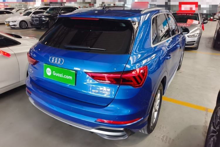 Used Audi Q3 2019 35 TFSI Advanced Dynamic Edition Rear Right 45 Deg