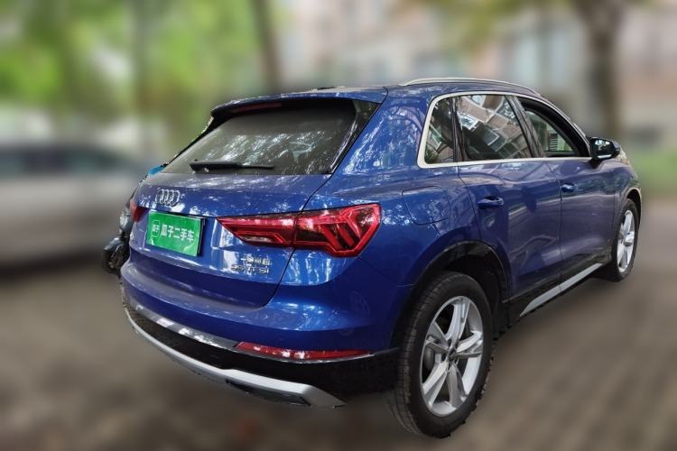 Used Audi Q3 2019 35 TFSI Fashionable and Elegant Model Rear Right 45 Deg