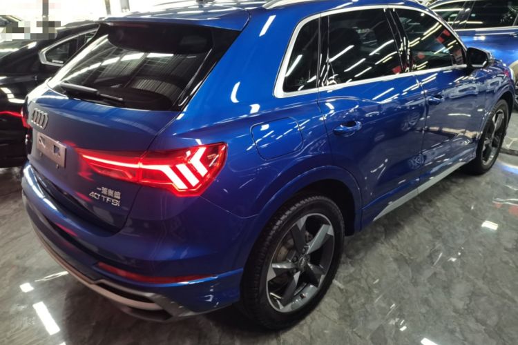 Used Audi Q3 2019 40 TFSI Fashion Dynamic Model Rear Right 45 Deg