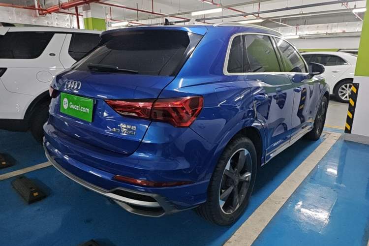 Used Audi Q3 2019 40 TFSI Fashion Dynamic Model Rear Right 45 Deg