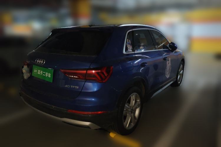 Used Audi Q3 2019 40 TFSI Fashionable and Elegant Model Rear Right 45 Deg