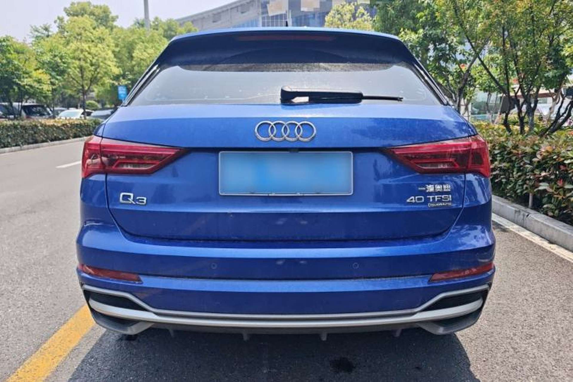 Used Audi Q3 2019 40 TFSI quattro Fashion Dynamic Model Rear