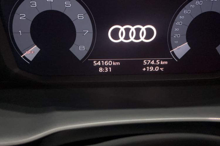 Used Audi Q3 2019 35 TFSI Fashion Dynamic Model Odometer Close Up