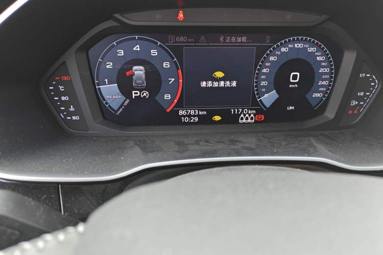 Used Audi Q3 2019 35 TFSI Advanced Dynamic Edition Odometer Close Up