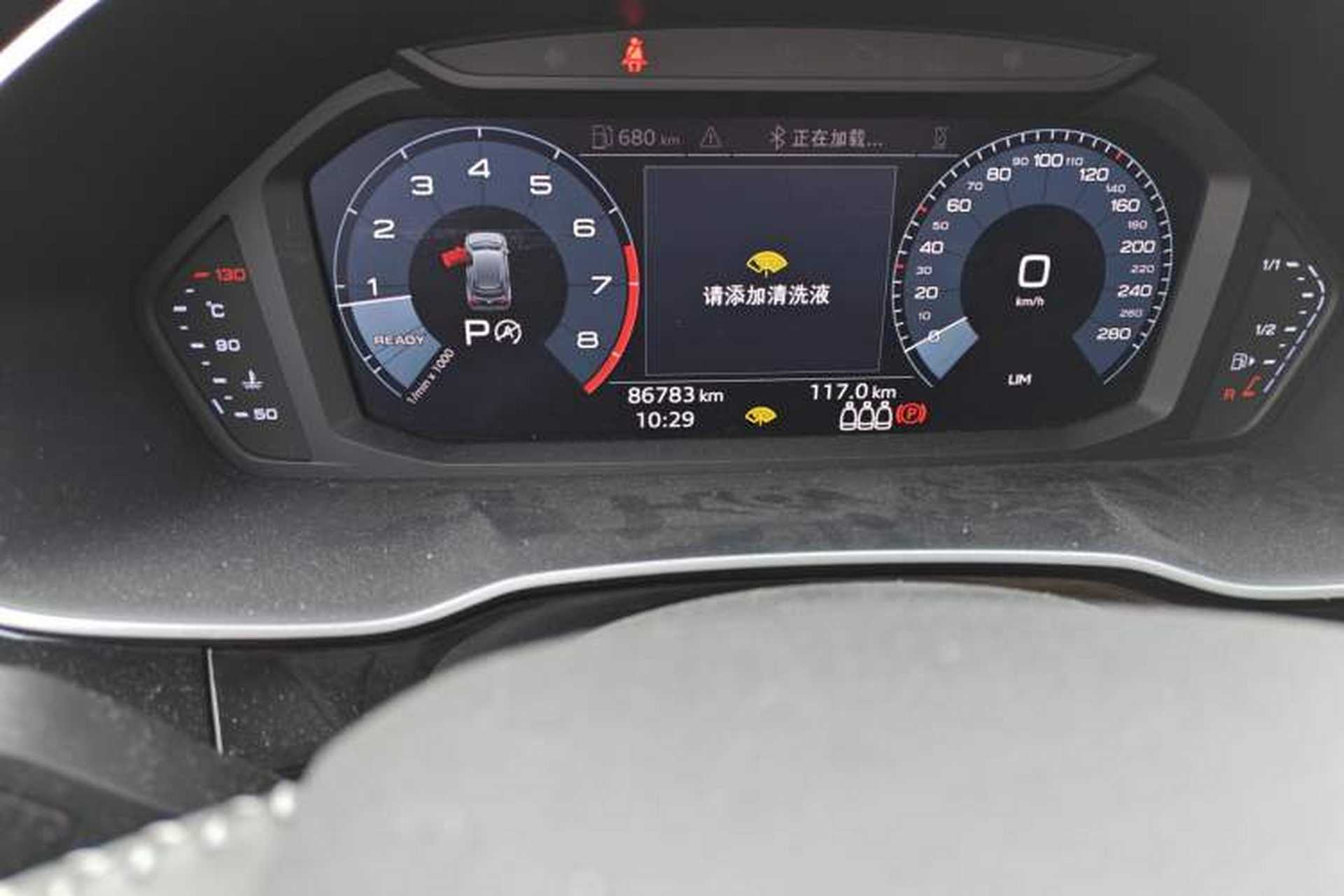 Used Audi Q3 2019 35 TFSI Advanced Dynamic Edition Odometer Close Up