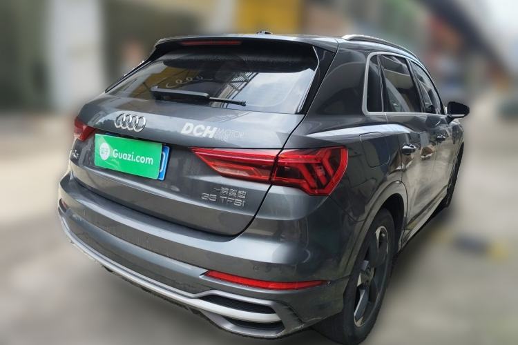 Used Audi Q3 2019 35 TFSI Fashion Dynamic Model Rear Right 45 Deg