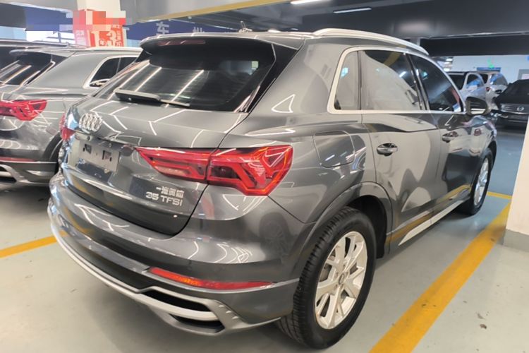 Used Audi Q3 2019 35 TFSI Advanced Dynamic Edition Rear Right 45 Deg