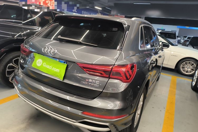 Used Audi Q3 2019 35 TFSI Advanced Dynamic Edition Rear Right 45 Deg