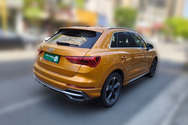 Used Audi Q3 2019 40 TFSI Fashion Dynamic Model Rear Right 45 Deg