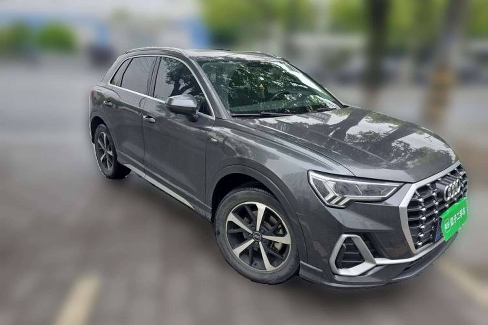 Used Audi Q3 2019 35 TFSI Advanced Dynamic Edition Front Right 45 Deg