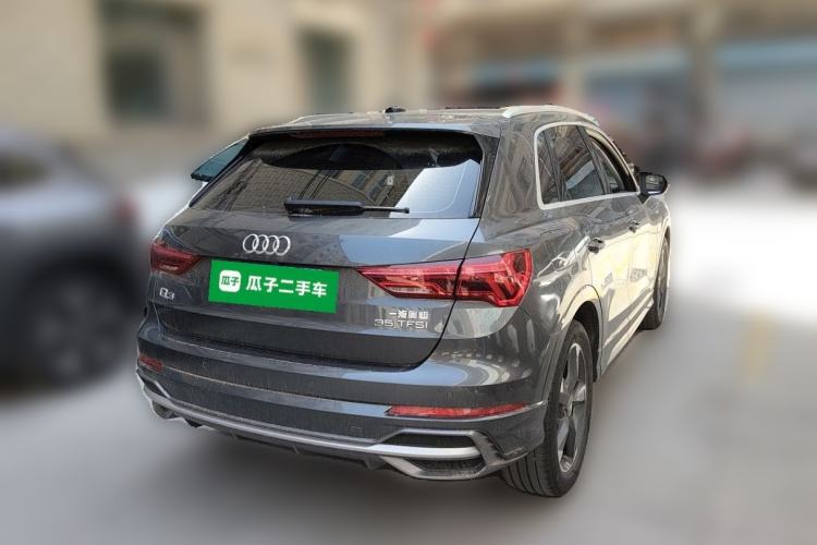 Used Audi Q3 2019 35 TFSI Fashion Dynamic Model Rear Right 45 Deg