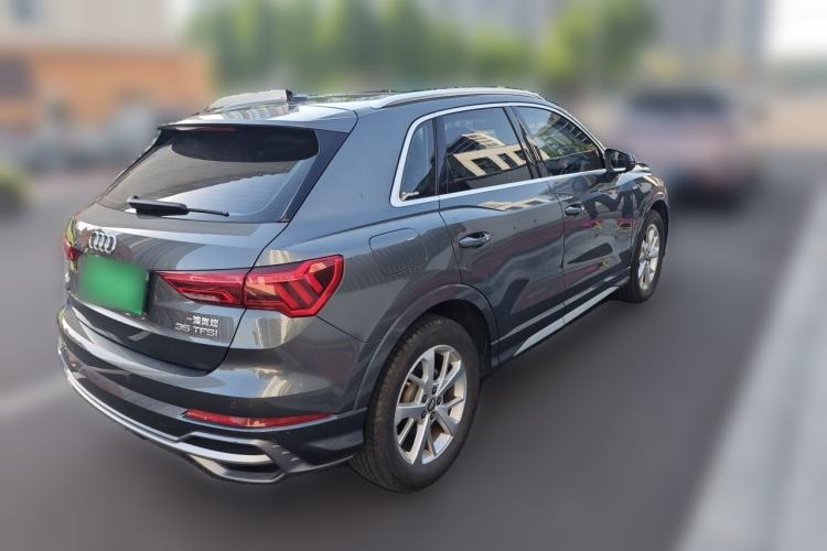 Used Audi Q3 2019 35 TFSI Advanced Dynamic Edition Rear Right 45 Deg