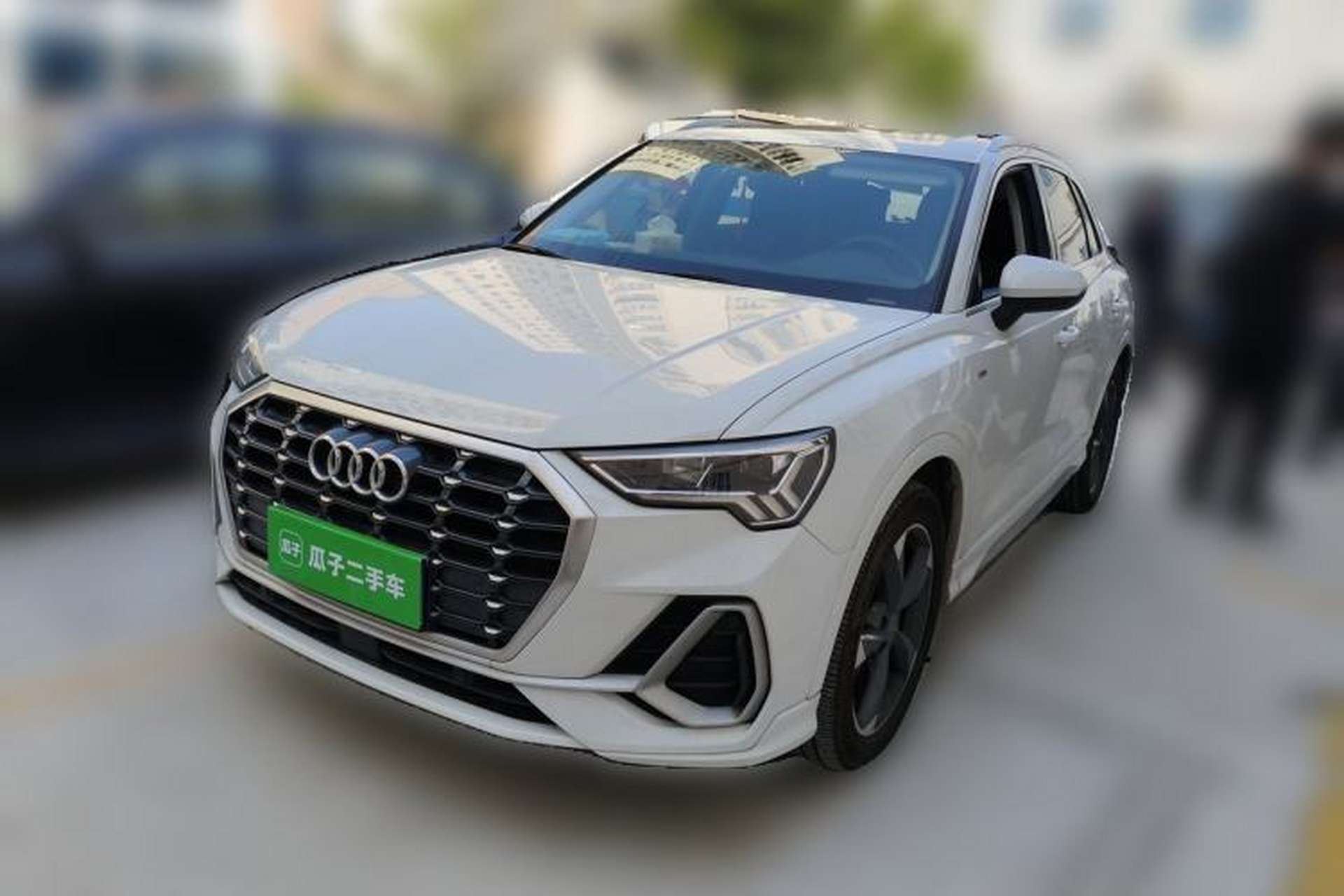Used Audi Q3 2019 40 TFSI Fashion Dynamic Model Front Left 45 Deg