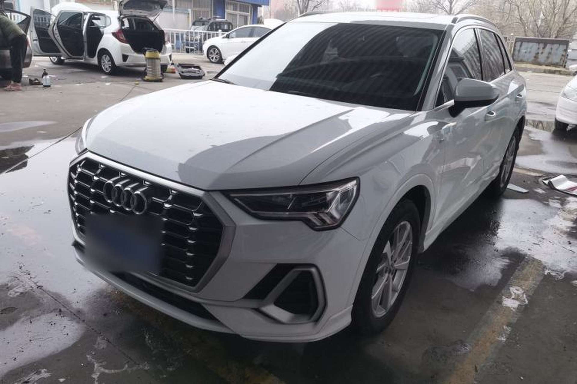 Used Audi Q3 2019 35 TFSI Advanced Dynamic Edition Front Left 45 Deg