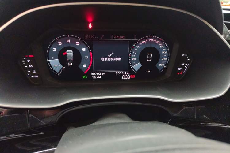 Used Audi Q3 2019 35 TFSI Advanced Dynamic Edition Odometer Close Up