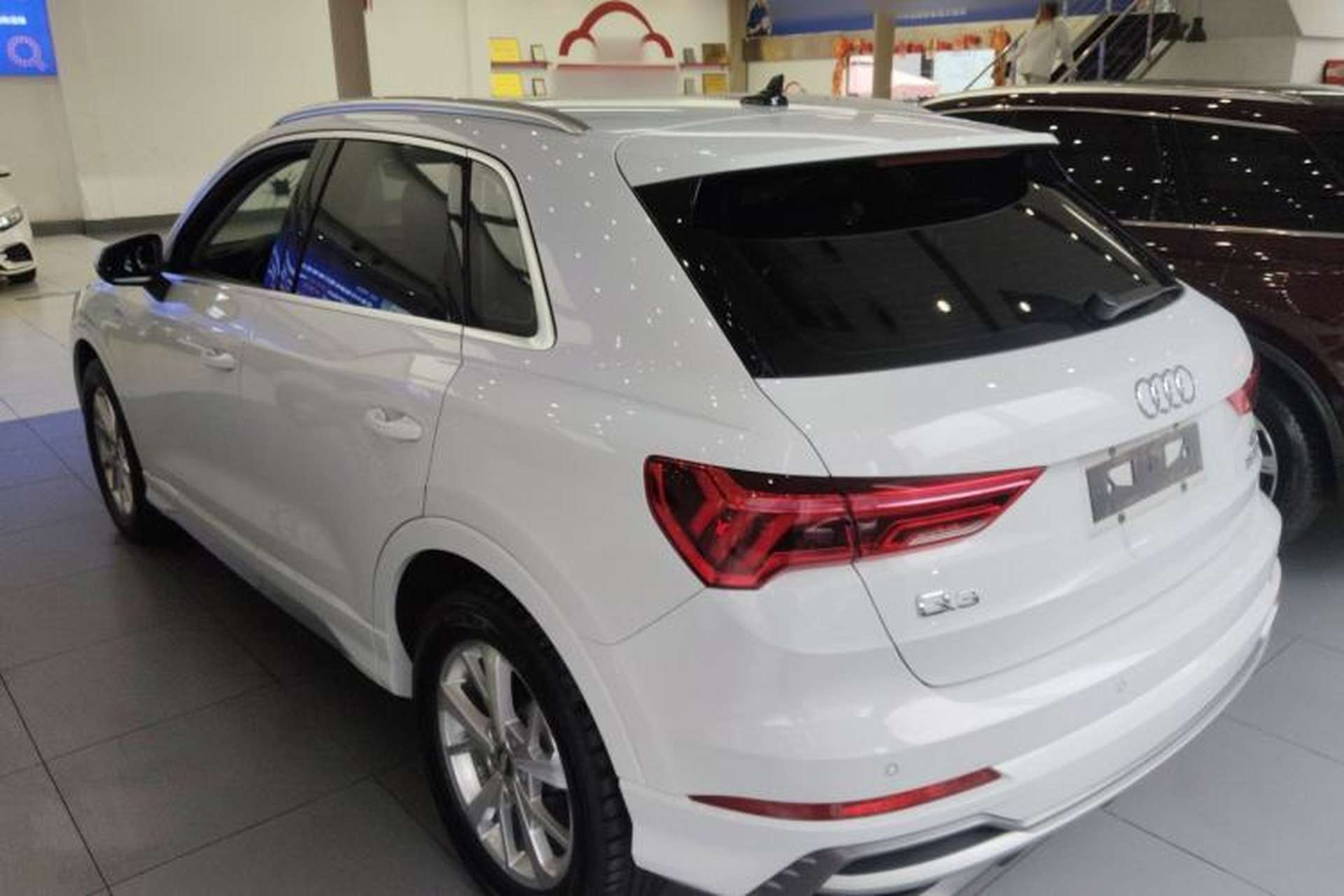 Used Audi Q3 2019 35 TFSI Advanced Dynamic Edition Rear Left 45 Deg