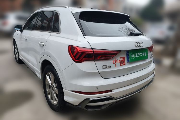Used Audi Q3 2019 35 TFSI Advanced Dynamic Edition Rear Left 45 Deg