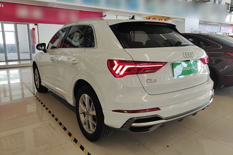 Used Audi Q3 2019 35 TFSI Advanced Dynamic Edition Rear Left 45 Deg