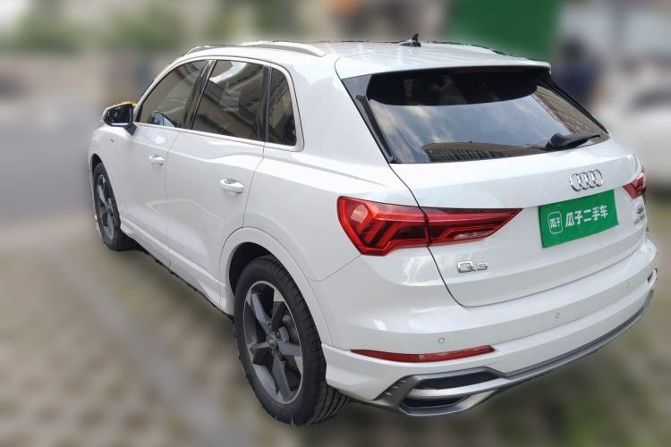 Used Audi Q3 2019 35 TFSI Fashion Dynamic Model Rear Left 45 Deg