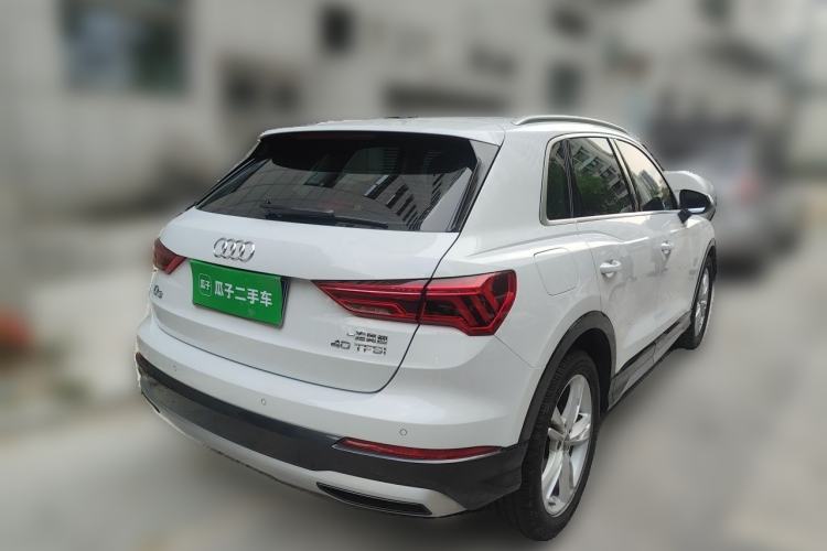 Used Audi Q3 2019 40 TFSI Fashionable and Elegant Model Rear Right 45 Deg