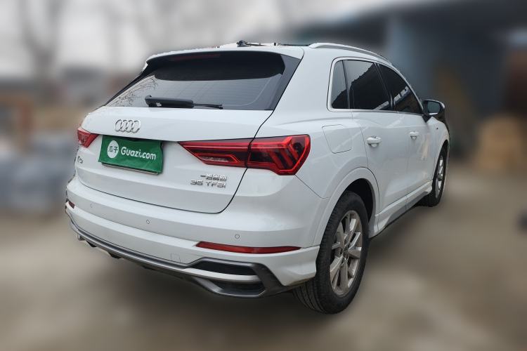 Used Audi Q3 2019 35 TFSI Advanced Dynamic Edition Rear Right 45 Deg